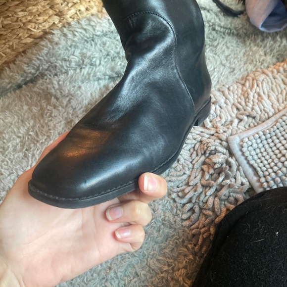 Stuart Weitzman soft leather under knee booties - Picture 7 of 11